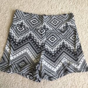 Charlotte Russe Print Shorts